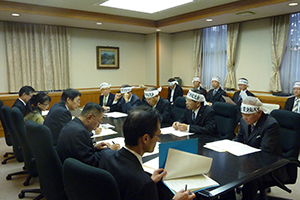 副知事との意見交換 副知事との意見交換