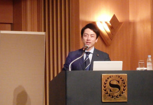 小泉進次郎氏　講演