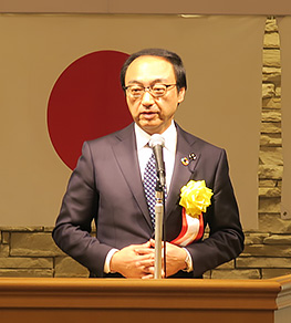 県議会議長あいさつ