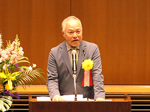 柳下議長 あいさつ